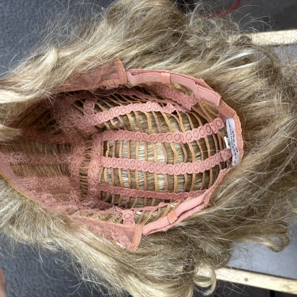 Statements by TWC Mystery Sweet Blonde‎ Curly Wig Modacrylic Fiber Average Size